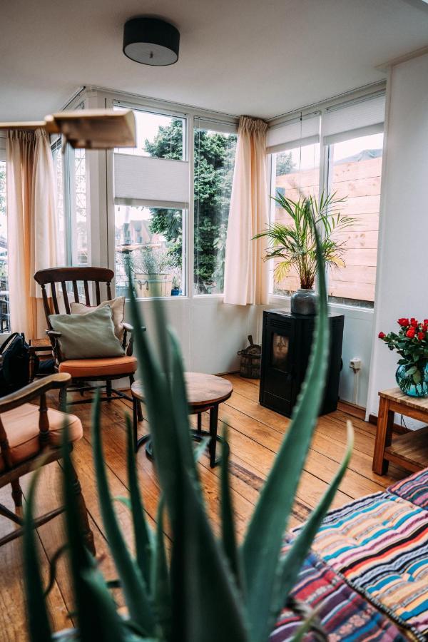 Huis Aan De Haven Lemmer Bagian luar foto